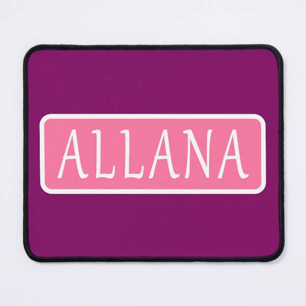 Item preview, Allana Name designed and sold by Jeallan Designs.