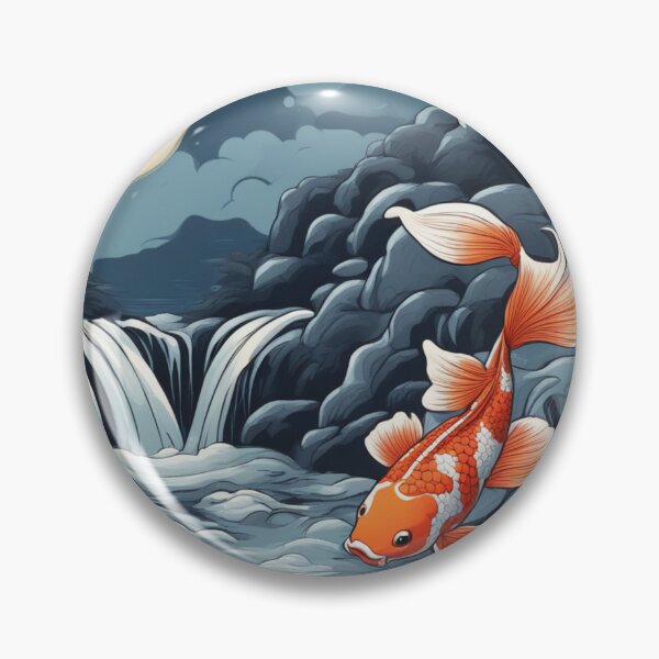Item preview, Koi in a mystical river designed and sold by Giorgino-Gio.