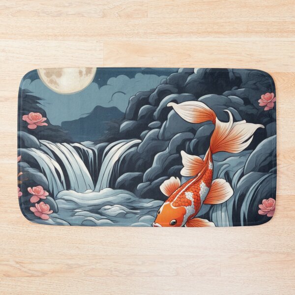 Item preview, Koi in a mystical river designed and sold by Giorgino-Gio.