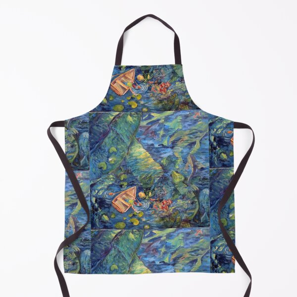 Item preview, Beautiful Fishing Illustration for a Children's Room designed and sold by colorfulglee.