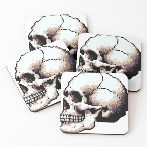 Item preview, Skull - Gothic Art, Halloween Decor, Punk Style, Dark Aesthetic, Edgy Accessory designed and sold by PixStickers.