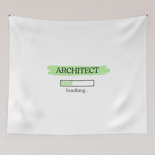 Item preview, Light Green Architect Loading | Gift for Architecture Student designed and sold by PakoArtStudio.