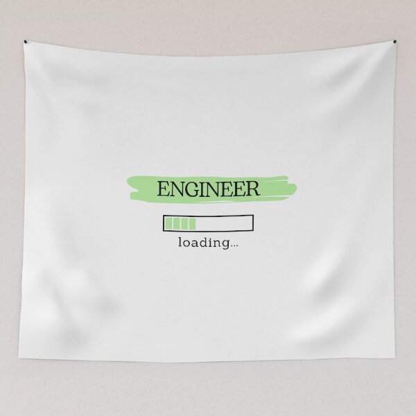 Item preview, Light Green Engineer Loading | Gift for Polytechnic Student designed and sold by PakoArtStudio.