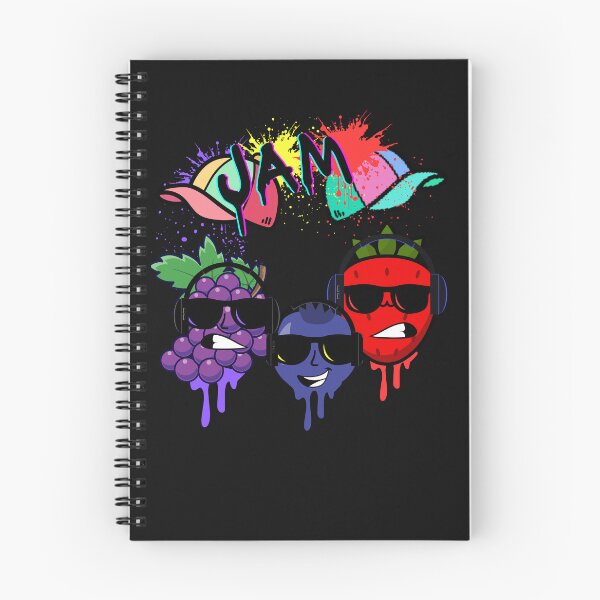 Item preview, JAM, Fruit with an edge Chilling lisenting to Music drip  designed and sold by JpJr.