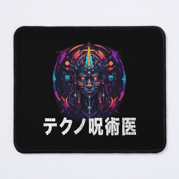Item preview, TechnoShaman, Cyberpunk Spirituality, Japanese Kanji designed and sold by Burn-Ego.