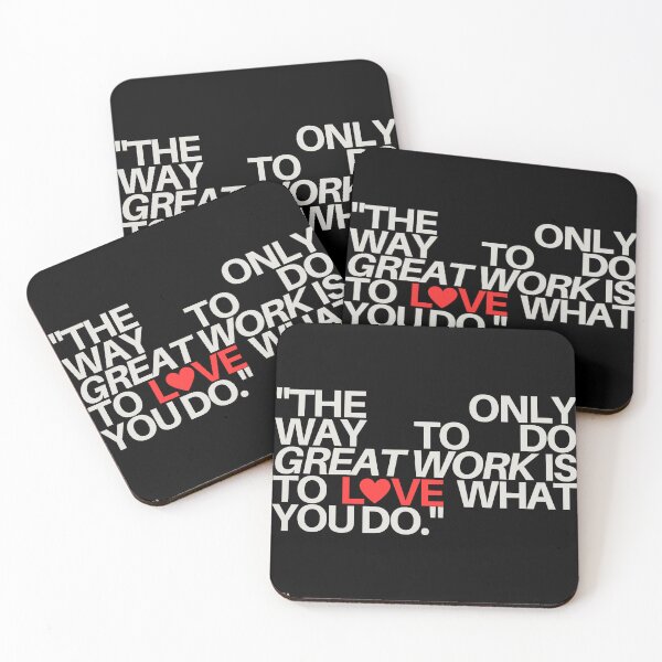 Item preview, "The only way to do great work is to love what you do." - Seneca Stoic Quote designed and sold by Bananobanini.
