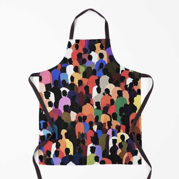 Item preview, Colorful Crowd of People Illustration designed and sold by the-cc.