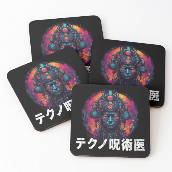 Item preview, TechnoShaman, Cyberpunk Occult, Japanese Kanji designed and sold by Burn-Ego.