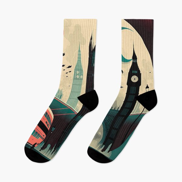 Item preview, London City Abstract Art: Exploring Urban Vibes designed and sold by iQuorra.