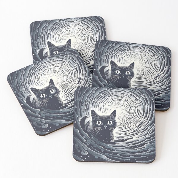 Item preview, Cute Black Cat designed and sold by AffirmDSG.