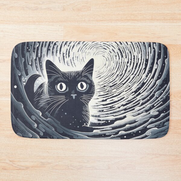 Item preview, Cute Black Cat designed and sold by AffirmDSG.