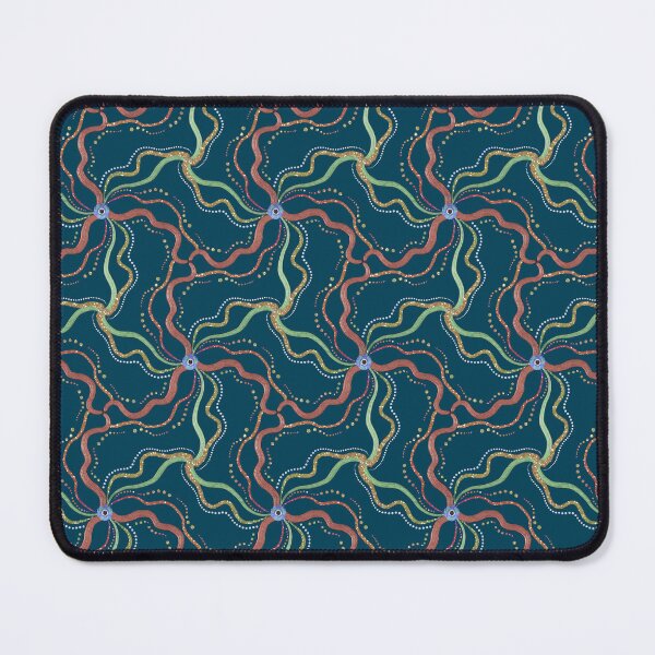 Item preview, Abstract Dot Art Landscape Birds-eye Desert designed and sold by Jane Izzy Designs.