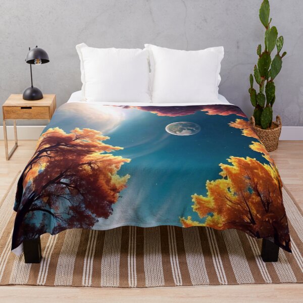 Item preview, Tree branches reaching up out of the earth's atmosphere designed and sold by M-Y-A-R-T-.