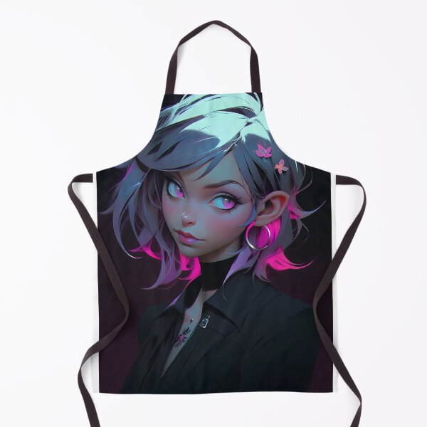 Item preview, an anime girl with long white hair designed and sold by Hour-design.
