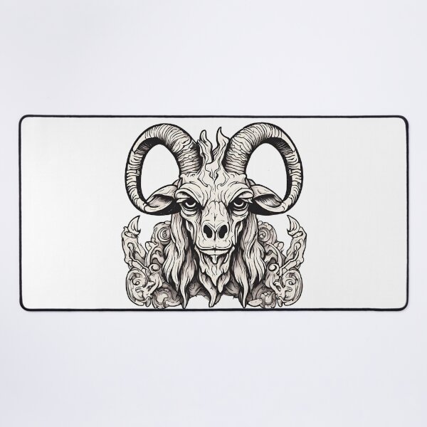 Item preview, Goat Head Art Face Gifts designed and sold by SimpleP.