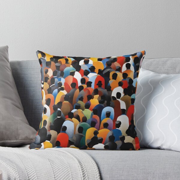 Item preview, Multitud colorida de personas designed and sold by the-cc.