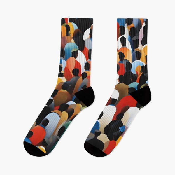 Item preview, Colorful Crowd of People designed and sold by the-cc.