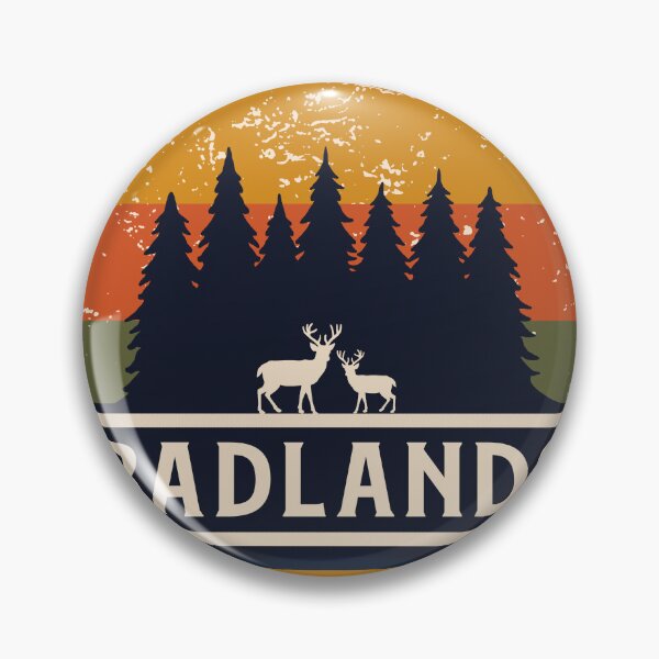 Item preview, Badlands National Park-Vintage designed and sold by Nature-spirit.