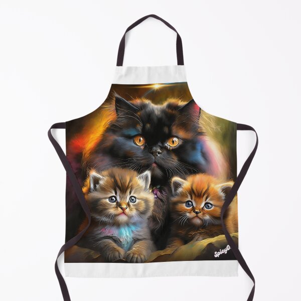 Item preview, Cat Mother and Her Playful Kittens designed and sold by SpicyOne.