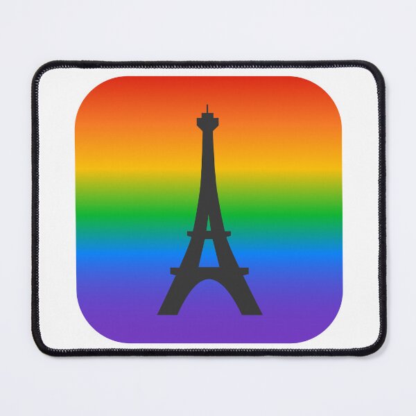 Item preview, Paris Rainbow Eiffel Tower designed and sold by Inspirationmotivation.