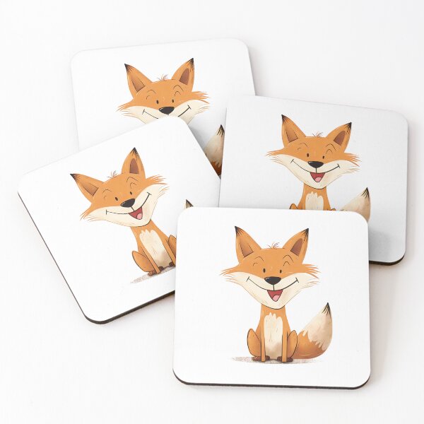 Item preview, Happy Red Fox designed and sold by ColorConsole.
