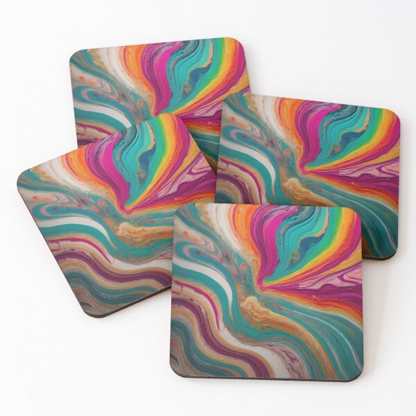 Item preview, Colourful Paint Patterns  designed and sold by UniqueArtsOnly.