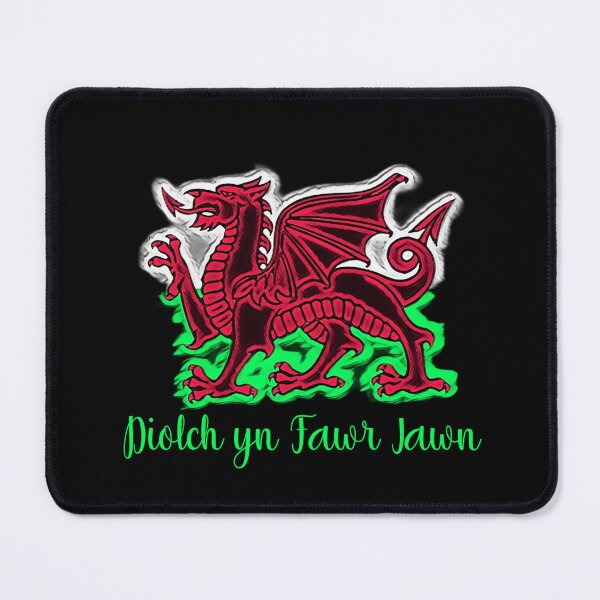Item preview, DIOLCH WELSH DRAIG GOCH DRAGON 5 designed and sold by Marni Scofidio Desi9ns.