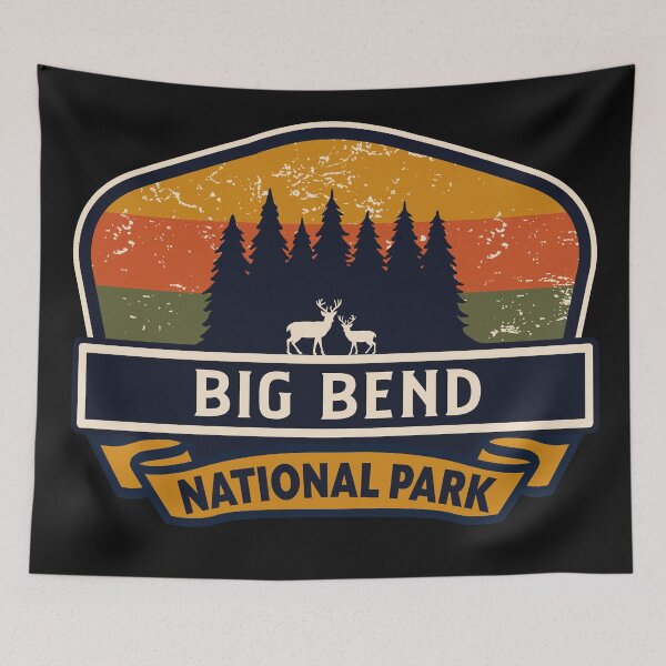 Item preview, Big Bend National Park-Vintage designed and sold by Nature-spirit.