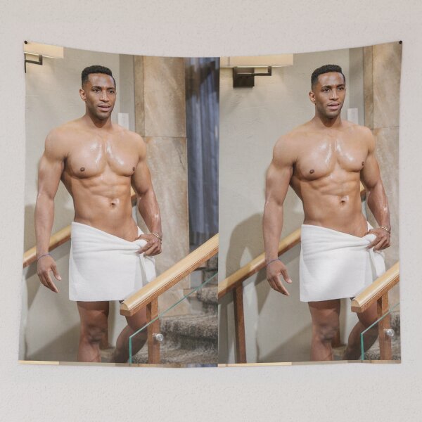Item preview,  Brooks Darnell shirtless designed and sold by ZENITHSPARK1.