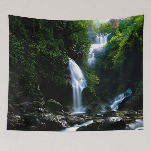 Item preview, waterfall in the forest designed and sold by NAGNE.