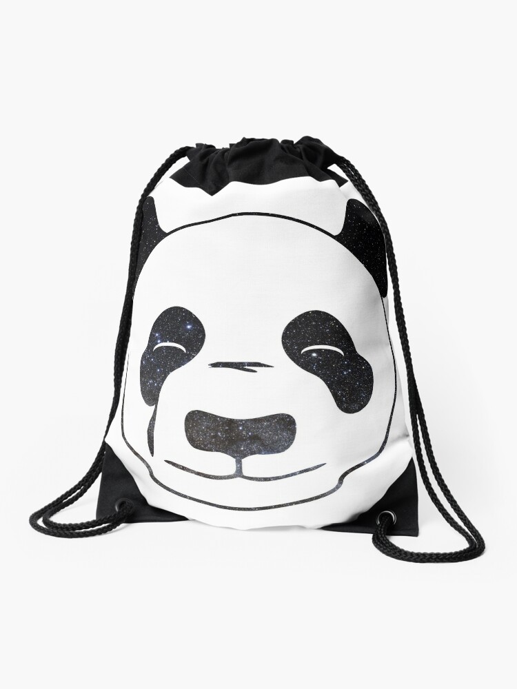 panda drawstring bag