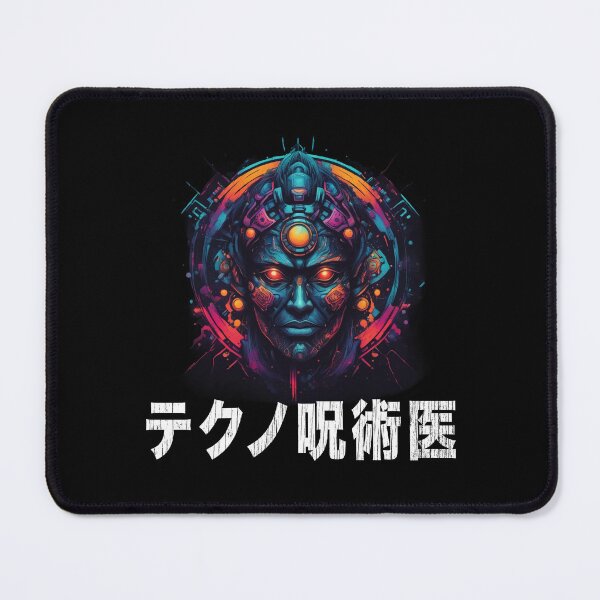 Item preview, Techno Shaman, Cyberpunk Magus, Japanese Kanji designed and sold by Burn-Ego.