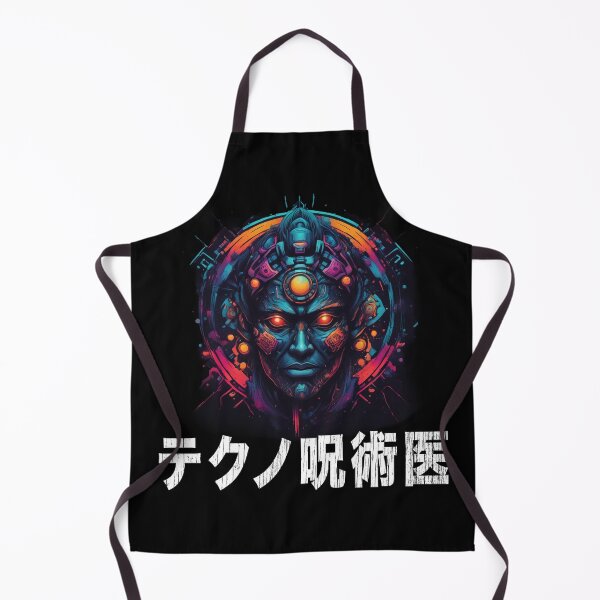Item preview, Techno Shaman, Cyberpunk Magus, Japanese Kanji designed and sold by Burn-Ego.