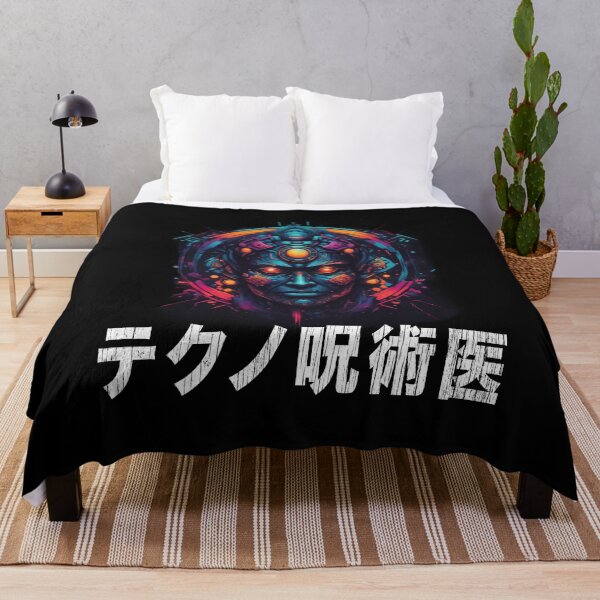 Item preview, Techno Shaman, Cyberpunk Magus, Japanese Kanji designed and sold by Burn-Ego.
