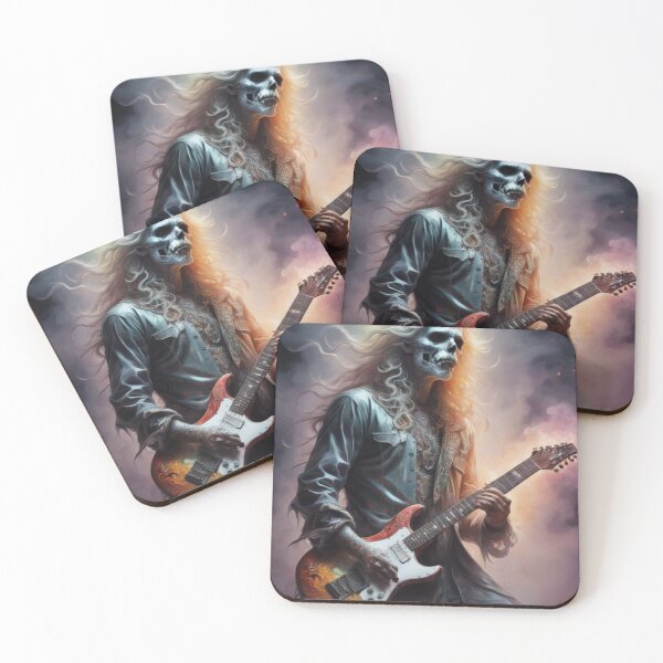 Item preview, ghost guitarist designed and sold by MultiverseArt23.