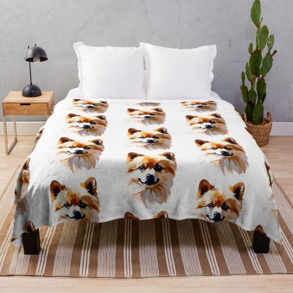 Artikelvorschau, Pomeranian-Hund-Aquarell entworfen und verkauft von Animalpetslover.