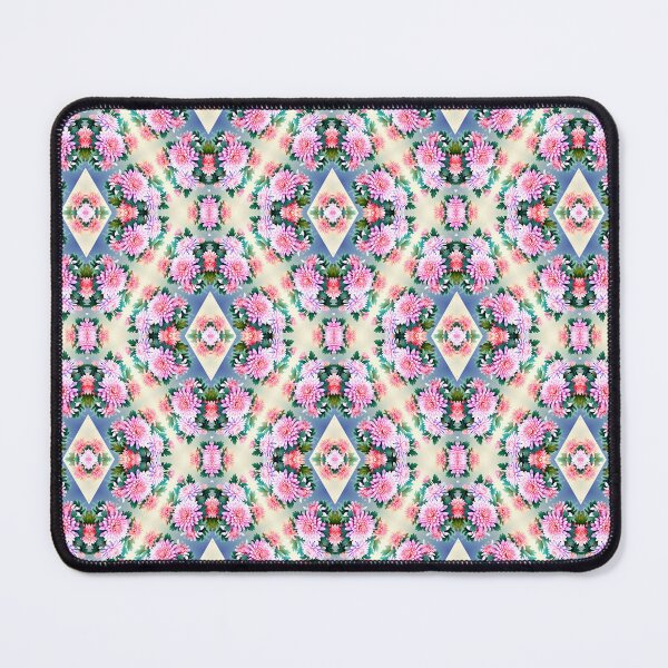 Item preview, Painting of Pink and Orange Chrysanthemum Flowers Seamless Pattern designed and sold by Petalandfur.