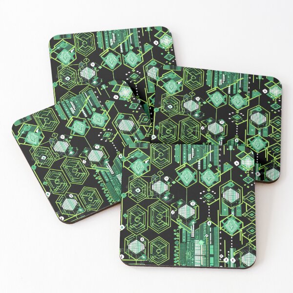 Item preview, Neon Circuitry Cybernetic Dreamscape designed and sold by Cominu-Arts.