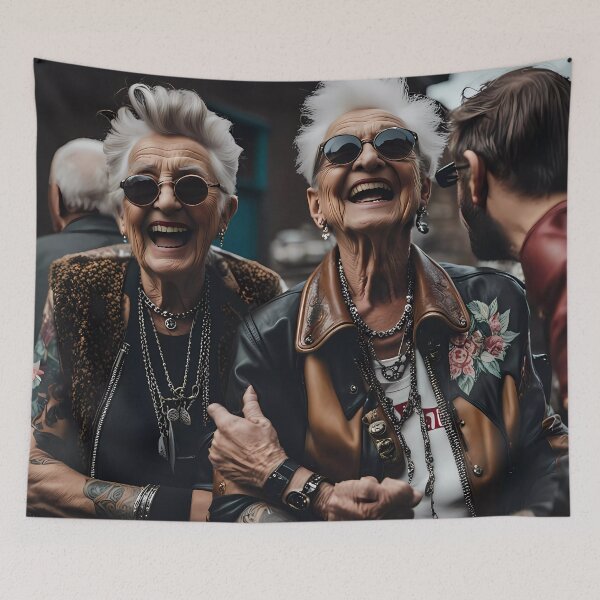 Item preview, Punk Rock Pensioners designed and sold by Colin Bentham.