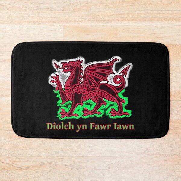 Item preview, DIOLCH WELSH DRAIG GOCH DRAGON 7 designed and sold by Marni Scofidio Desi9ns.