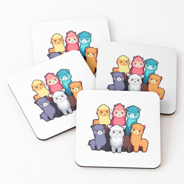 Item preview, Cute Family of Alpaca | Simple Gift with Alpaca Family designed and sold by PakoArtStudio.