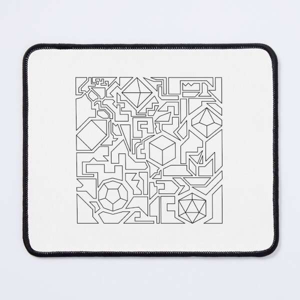 Item preview, White dice set designed and sold by Top64.