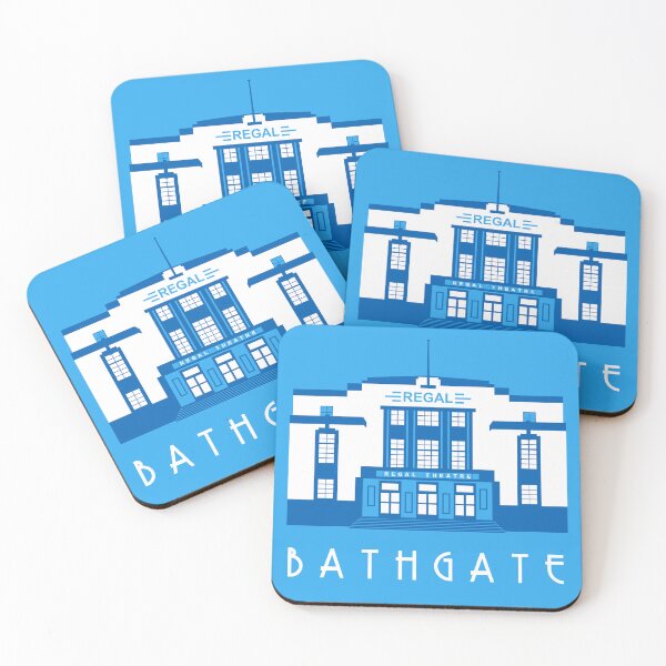 Item preview, Art deco cinema Regal Theatre Bathgate Scotland designed and sold by YouNeedKitch.