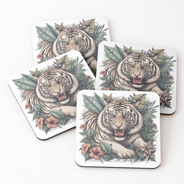 Item preview, White Siberian Tiger designed and sold by Bananobanini.