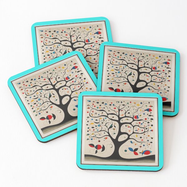 Item preview, The Life Tree: Sketch with Fish and Leaves designed and sold by Owl-o-the-wisp.