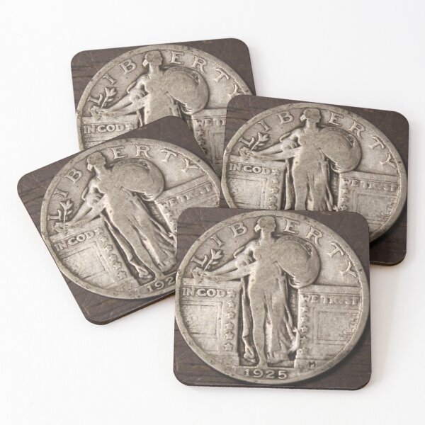 Item preview, 1925 Standing Liberty Quarter designed and sold by coinsxcrochet.