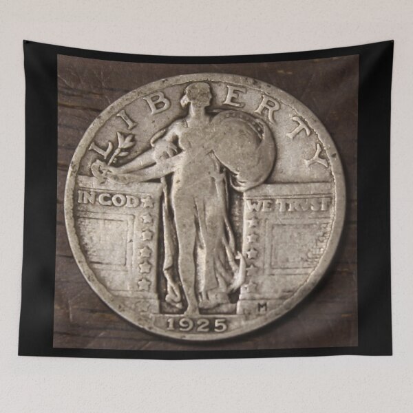 Item preview, 1925 Standing Liberty Quarter designed and sold by coinsxcrochet.