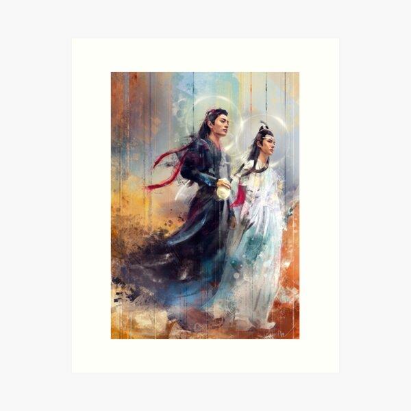 Vista previa del artículo con la obra «Romance», diseñado y vendido por Wisesnail.