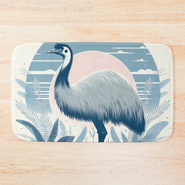 Item preview, Emu pastel art syle designed and sold by RubisLeaf.