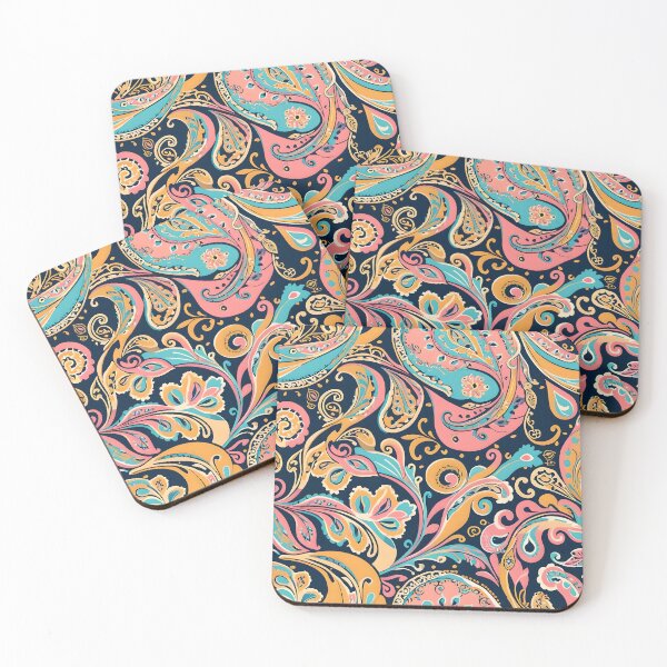 Item preview, Paisley Panache - Vibrant Elegance designed and sold by Cominu-Arts.